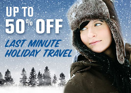 up to 50% off on last holiday travel - go