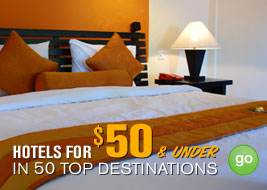 hotels for $50 and under in 50 top destinations - GO