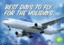 best days to fly for the holidays - go