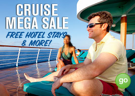 cruise mega sale free hotel stays and more GO