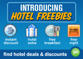 introducing hotel freebies instant discount, hotel extra, free breakfast, free night - find hotel deals & discounts GO