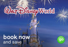 Walt Disney World -- book now and save -- go