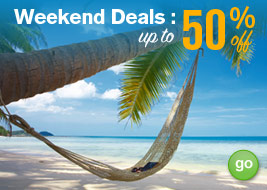 weekend deals - up to 50% off