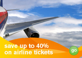 save up to 40% on airline tickets - GO