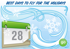Best days to Fly for the Holidays - GO