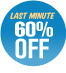 save up to 60% on last minute flights