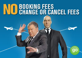 no booking fees change or cancel fees - GO