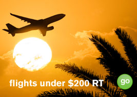 flights under $200 RT - GO
