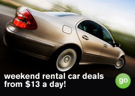 weekend rental car deals from $13 a day! - GO